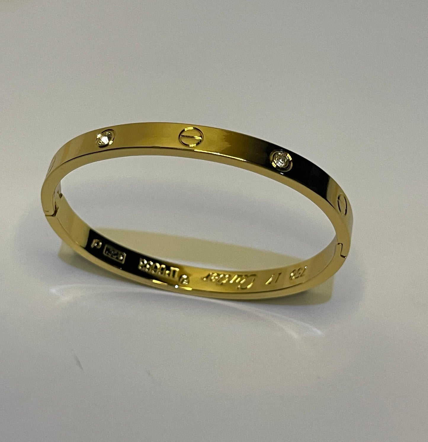 Gold Shine Stainless Bracelet
