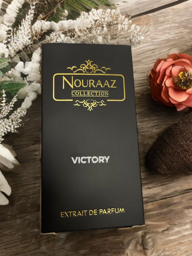 VICTORY by Nouraaz Collection – Fresh Aquatic Woody Fragrance for Men (50ml Extrait de Parfum)