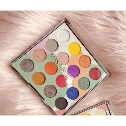 Miss Rose Color EyeShadow 16 Vibrant Shades