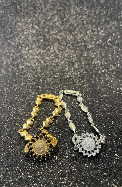 Zircons Stone Studded Fine Quality Bracelet