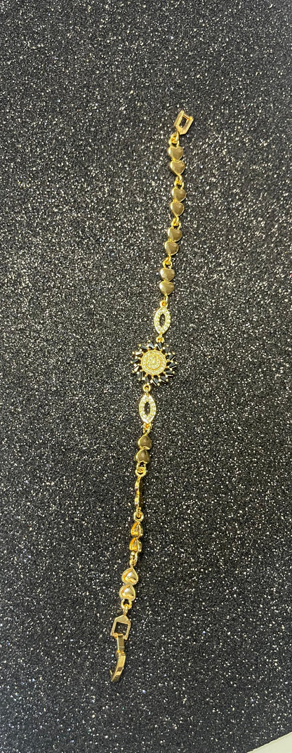 Zircons Stone Studded Fine Quality Bracelet