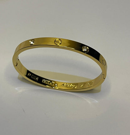 Gold Shine Stainless Bracelet