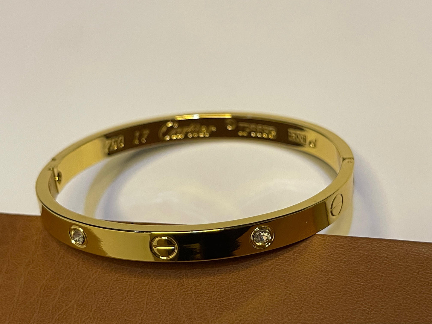 Gold Shine Stainless Bracelet