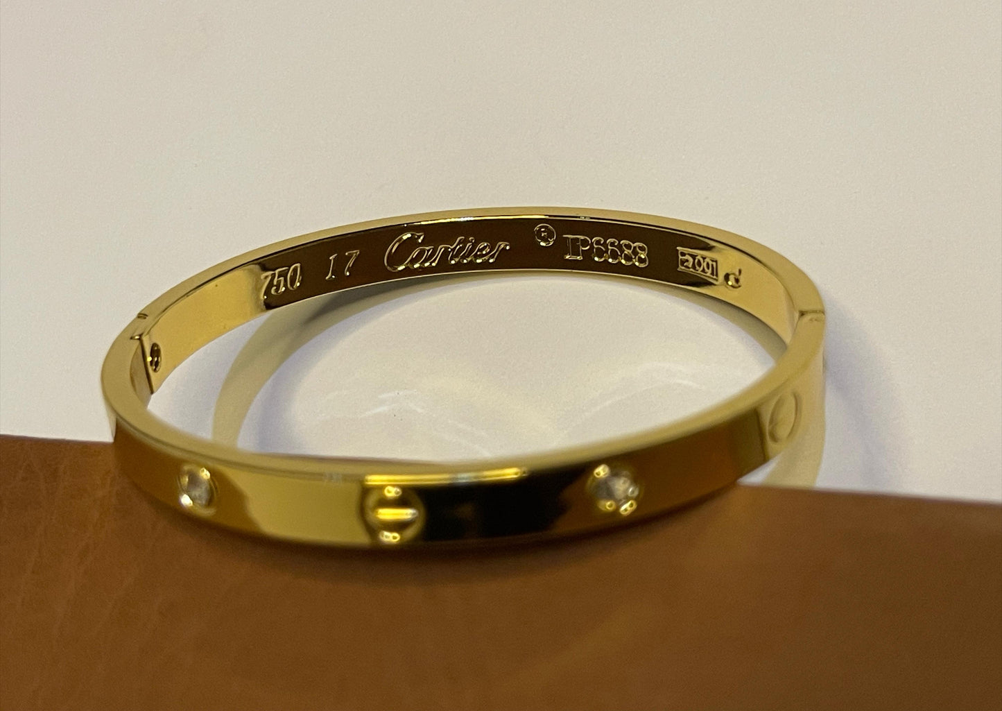 Gold Shine Stainless Bracelet