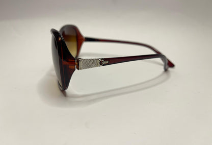 Oval Brown Sunglasses (For Men)