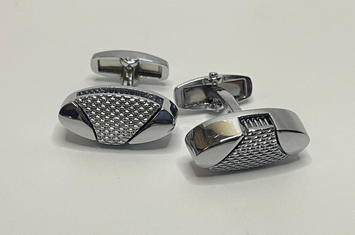 Classic Silver Cufflinks