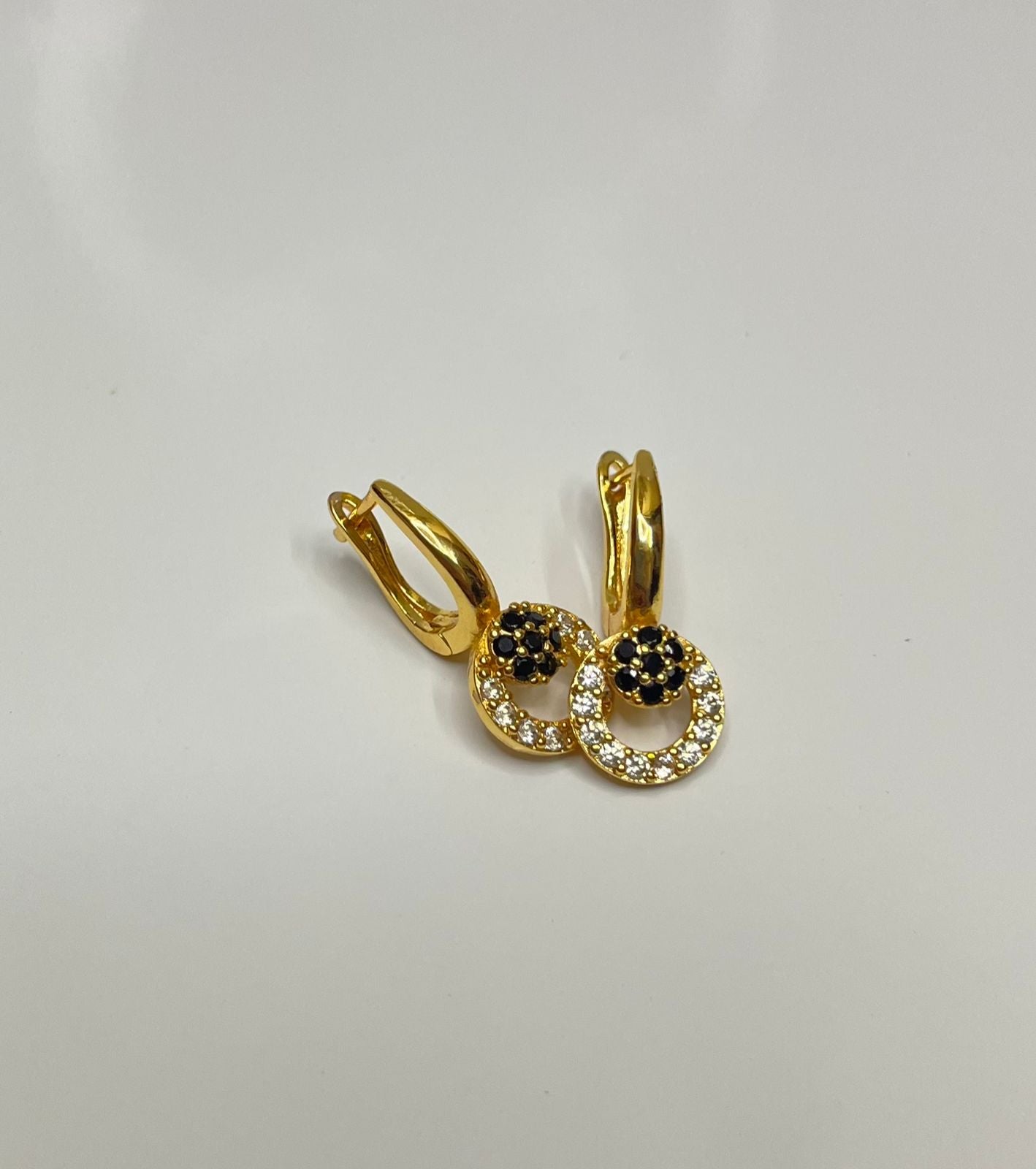 Black & Gold EarRing