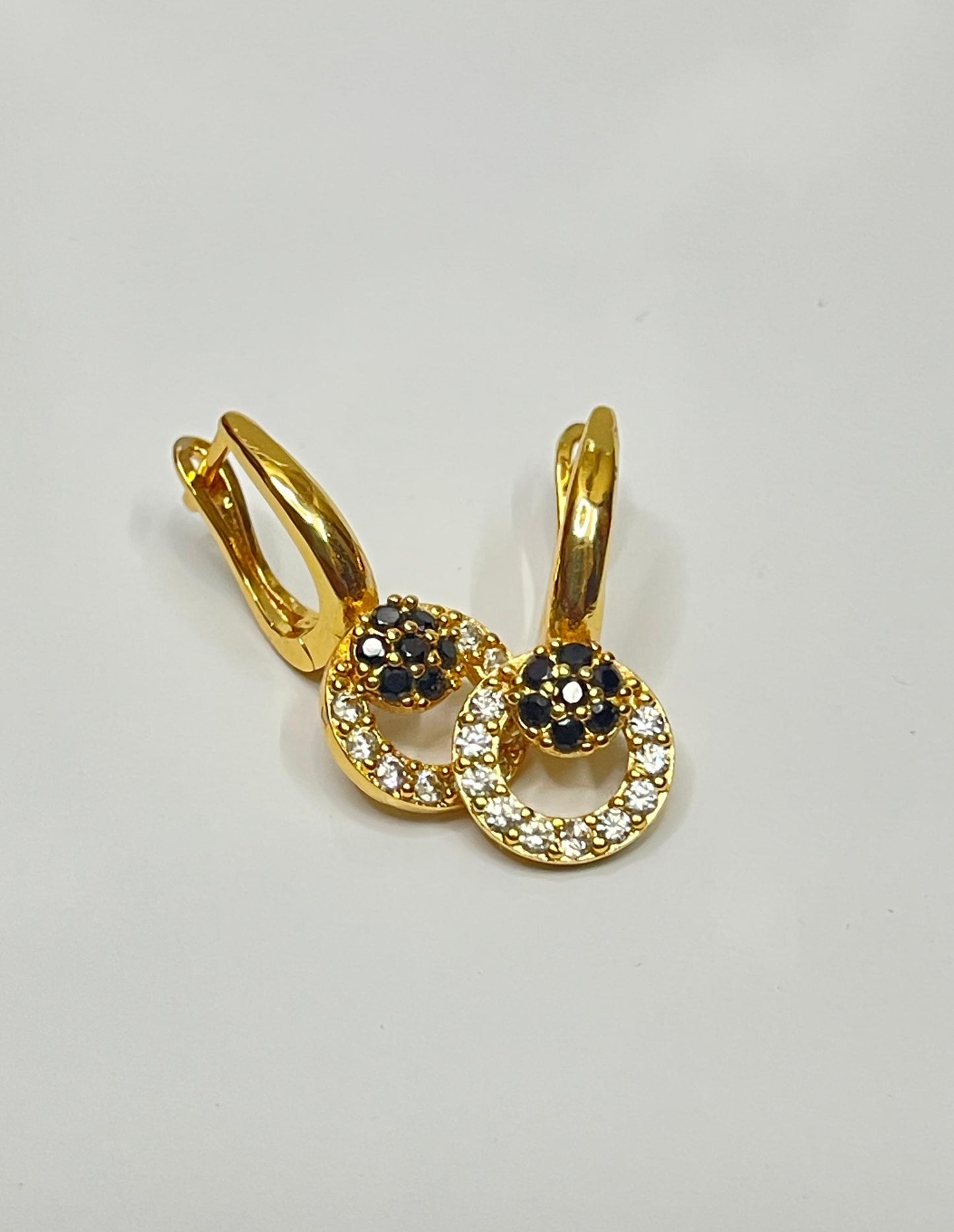 Black & Gold EarRing