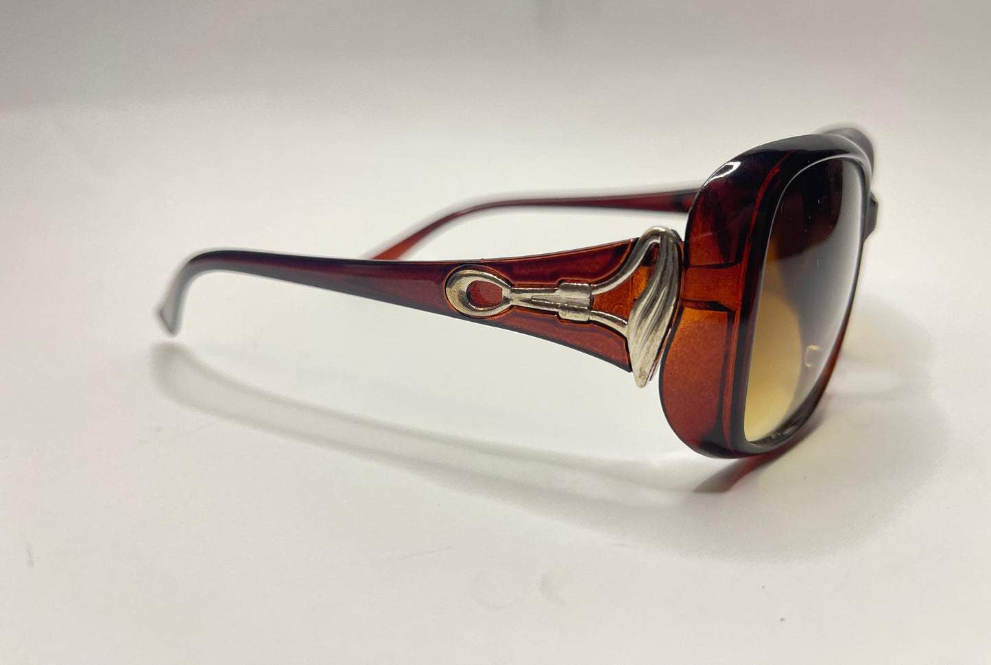 Oval Brown Sunglasses ( For Women)