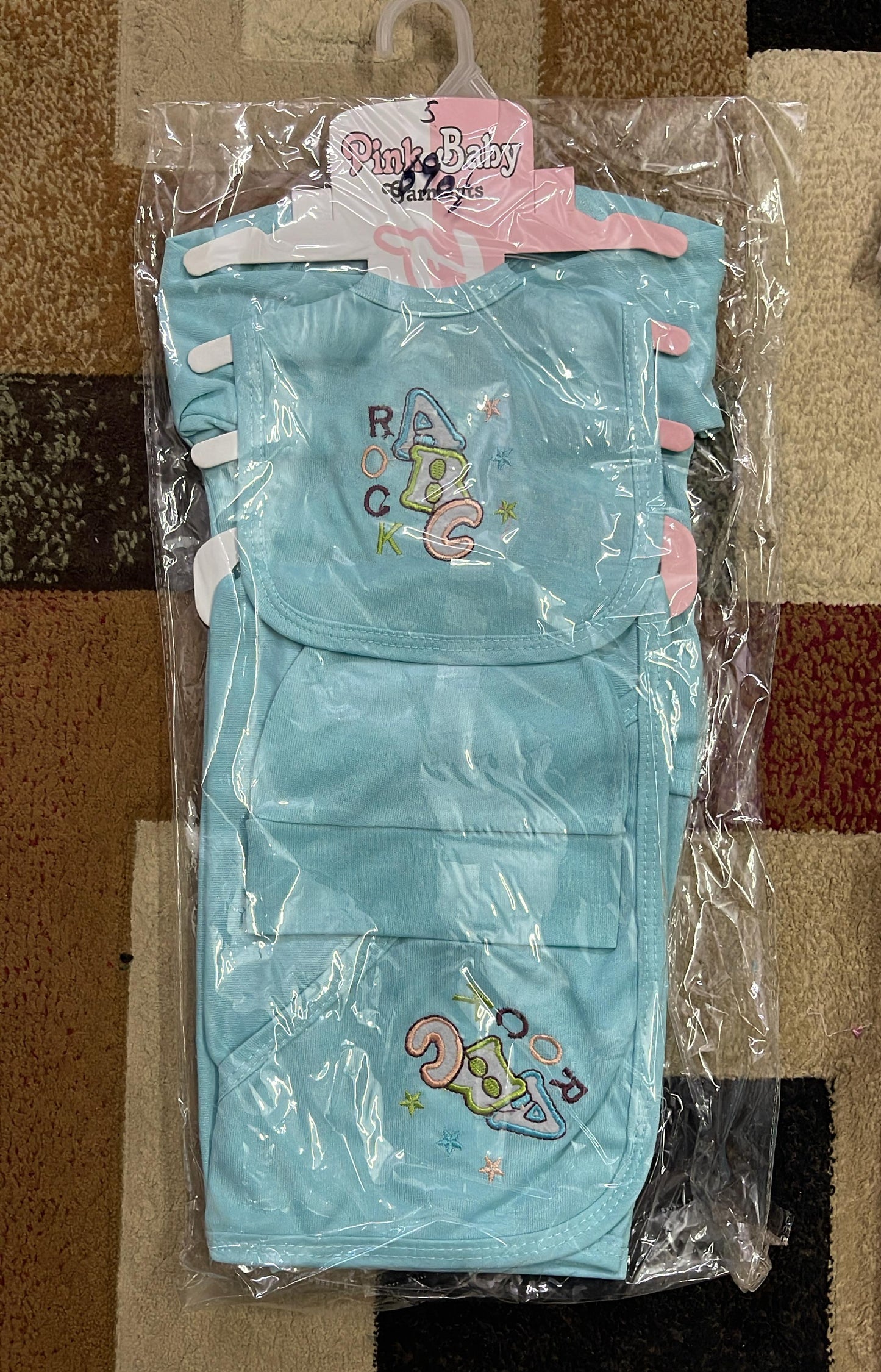 Baby Kit Set (1-in-15) – Newborn Clothes, Bibs, Feeder, Towels, Elastic Sheet, Baby Care Kit, (Sleeping Set With  Baby Nest, Pillow, Mat, Wrapping Sheet & More)