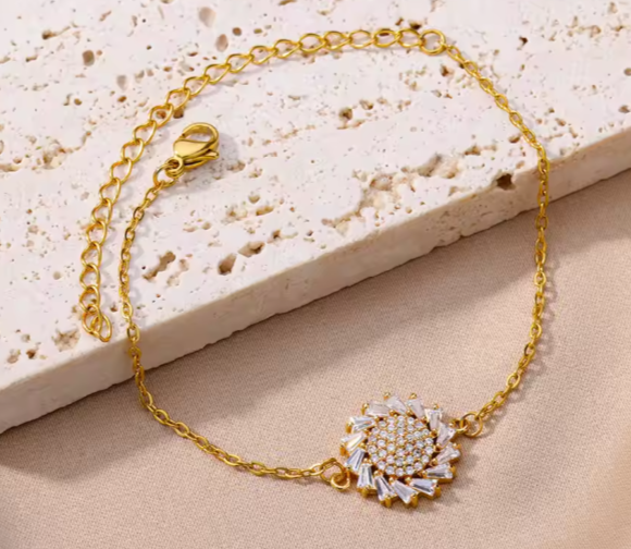 Zircons Stone Bracelet